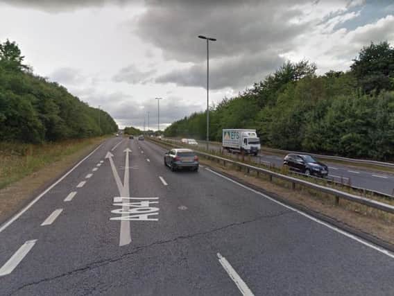 The crash happened on the Stanningley Bypass, near to Richardshaw Lane. Picture: Google