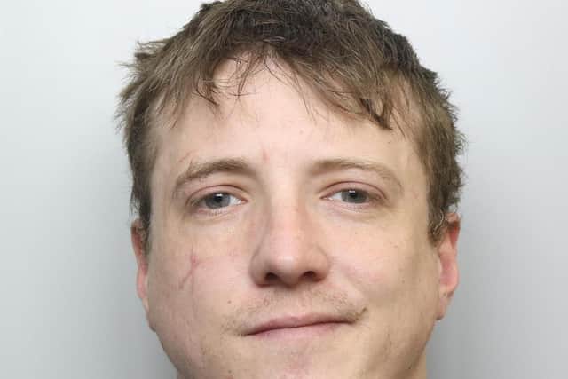 Luke Kirkley pointed the imitation weapon at a member of staff at the store in Whinmoor and demanded he handed over the till.