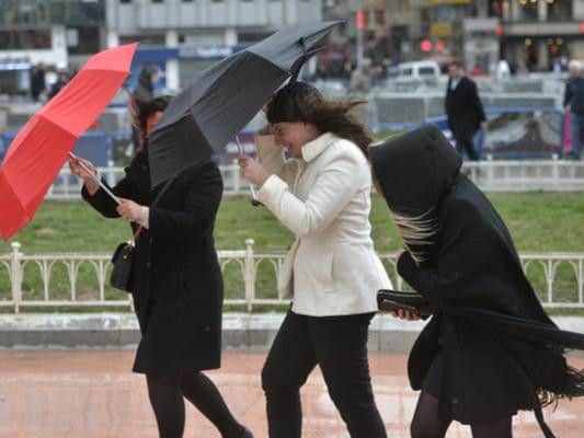 Heavy rain and windy conditions are forecast for Leeds this week