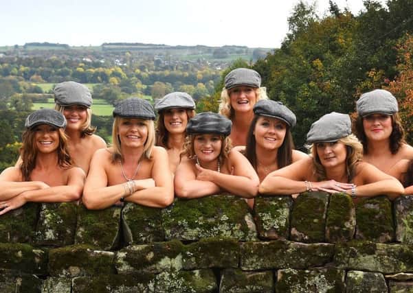 BARING all: Ladies from Burley-in-Wharfedale on the Darling Buds of Burley calendar