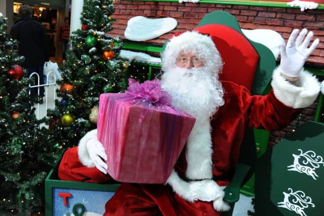 SANTA'S GROTTO: Two visits down and more to come!