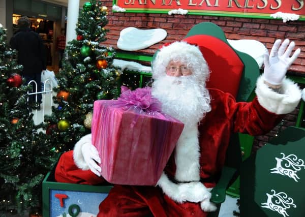 SANTA'S GROTTO: Two visits down and more to come!