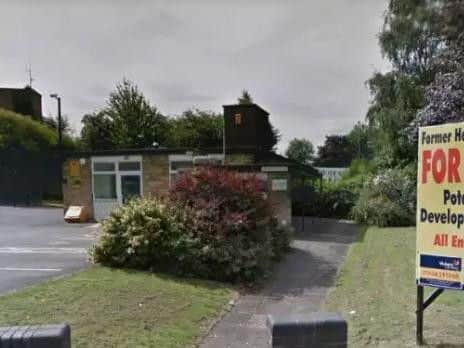 South Kirkby Medical Centre, which is now empty, is at the centre of the row.