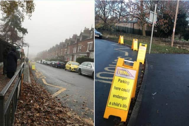 Police issued tickets to parents for parking on school zigzags