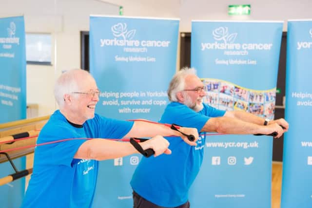 EXERCISE: Yorkshire Cancer Research and Leeds Rhinos Foundation run the Active Beyond Cancer programme. Picture: Jonathan Pow.