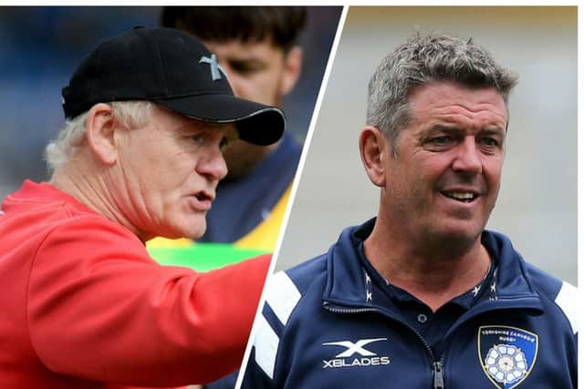 Clive Griffiths's Doncaster host Chris Stirling's Yorkshire Carnegie today.