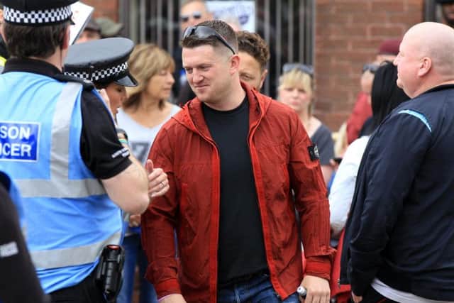 The Labour MP has called for a 'show of opposition' to Tommy Robinson at an upcoming Brexit march