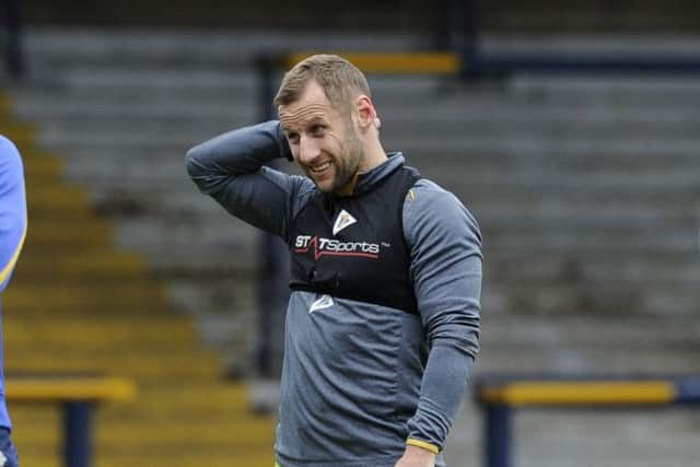 IMPRESSED: Leeds Rhinos' Under-19s coach, Rob Burrow.  Picture: Bruce Rollinson