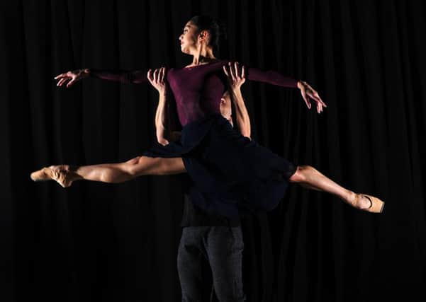 Dancers Rachael Gillespie and Ashley Dixon. PIC: Simon Hulme