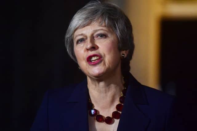 Theresa May.