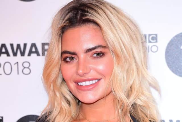 Love Island star Megan Barton Hanson. Photo: PA