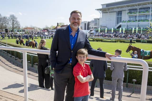 David Walliams and Billy Jenkins, Great British Racing, kids go free.This image is copyright imagecomms 2018