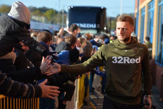 It is still unclear how long captain Liam Cooper will be absent from Leeds United's line-up, but he is undergoing tests to hopefully then speed up any treatment. PIC: Bruce Rollinson