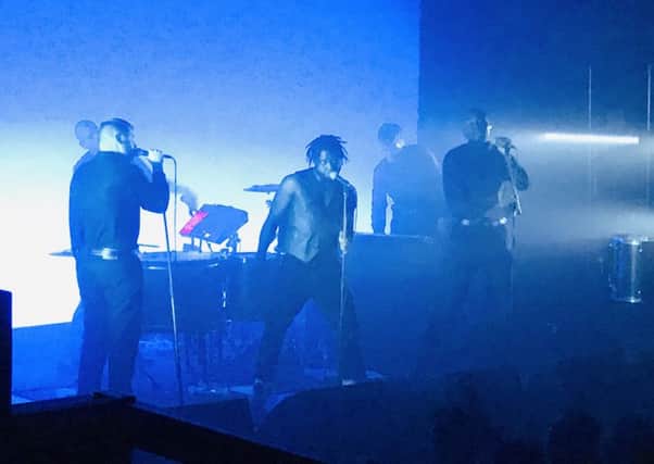 Young Fathers at the University of Leeds Stylus. Picture: David Hodgson