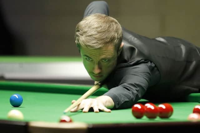 Jack Lisowski during his win over Marco Fu.