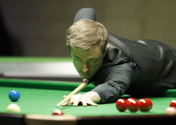 Jack Lisowski during his win over Marco Fu.