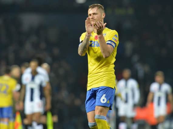 Leeds United captain Liam Cooper ruled out for six weeks.