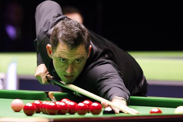 Ronnie O'Sullivan in action at York (Picture: Martin Rickett/PA Wire)