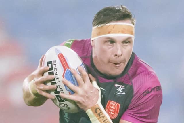 James Donaldson playing for Hull KR last season (Picture: SWPix.com)