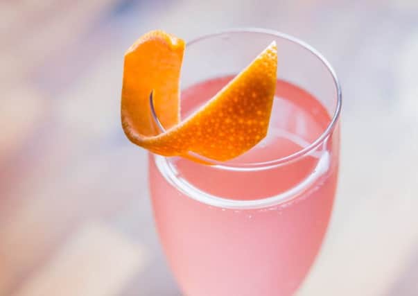 SOPHISTICATED: Poppy Fizz is a signature drink for Dough.