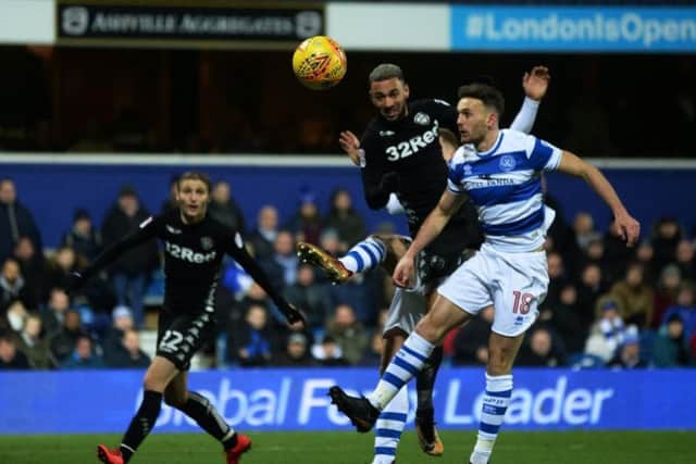 Leeds United's Kemar Roofe bagged a hat-trick against QPR last season.