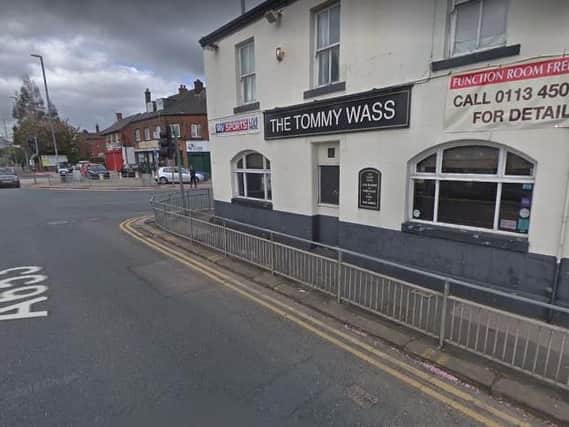 The crash happened outside the Tommy Wass in Beeston