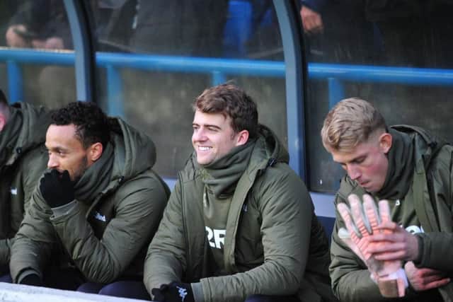 Leeds United striker Patrick Bamford returned to the Whites match day squad against QPR.