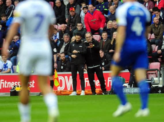 Leeds United head coach casts his eye over the Whites victory at Wigan Athletic.