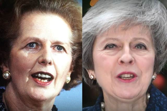 Margaret Thatcher's downfall echoes the difficulties facing Theresa May.