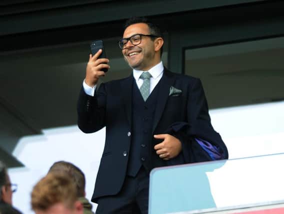 Leeds United owner Andrea Radrizzani, who controls the online broadcaster Eleven Sports.