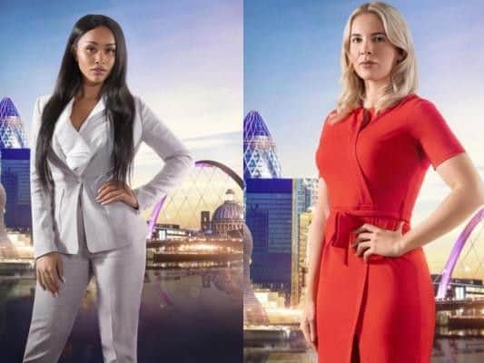 Sian and Camilla are competing for Lord Sugar's investment (Photo: BBC)