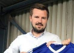 Farsley Celtic manager Adam Lakeland.
Picture John McAvoy
