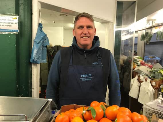 Neil Goth of Neil's Quality Fruit and Veg