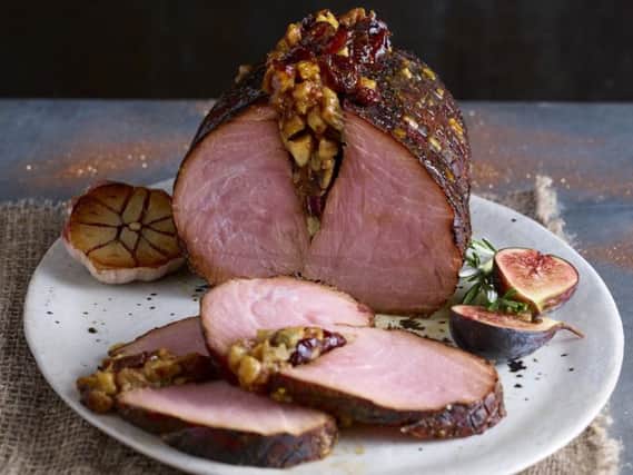 Aldi has launched a range of Christmas food this year, but theyre taking experimental sweet and savoury flavours to a whole new level, with their Christmas Pudding Gammon (Photo: Aldi)