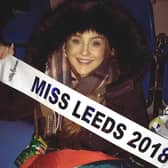Miss Leeds GB, Emily Austin, taking part in the Leeds Big Sleep in November 2018.