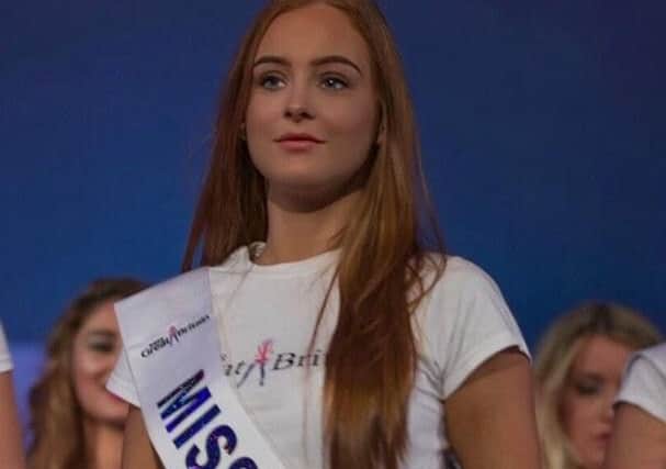 Emily Austin winning the Miss Leeds 2018 title.
