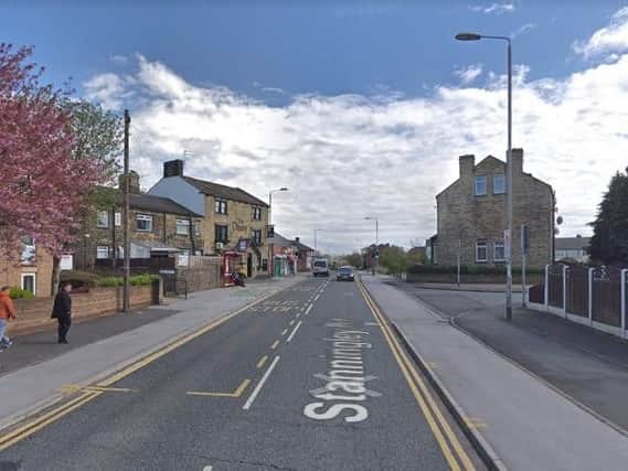 The fire was on Stanningley Road in Leeds. Pic: Google.
