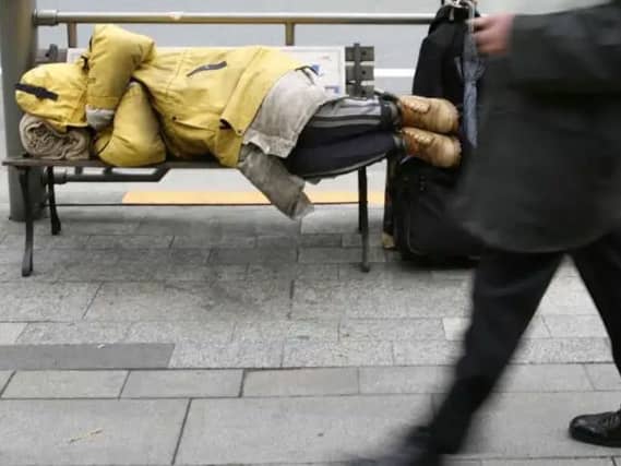 Homelessness has risen sharply in recent years.