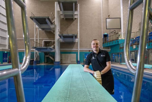 In charge: City Of Leeds Diving Club's new head coach Joe Meszaros. Picture: James Hardisty