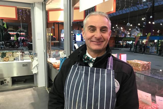 Adrian Thorpe, 47, from Malcom Micheals Quality Butchers