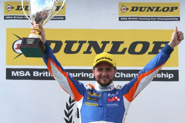 Leeds driver Sam Tordoff. Picture: Paul Horton Motorsport Photograpy.