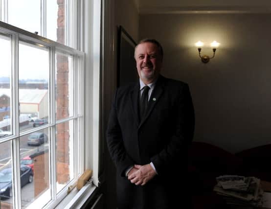 Mark Burns-Williamson the West Yorkshire Police and Crime Commissioner, at Ploughland House, Wakefield.12th December 2018..Picture by Simon Hulme