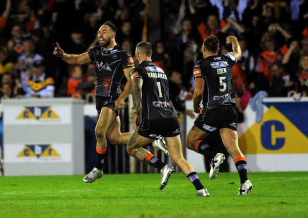 Castleford Tigers reached the Grand Final in 2017 thanks to Luke Gale's late drop goal against St Helens in the play-off semi-final.