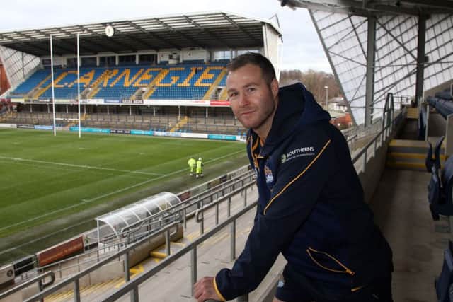 Trent Merrin. PIC: Yorkshire Post Newspapers