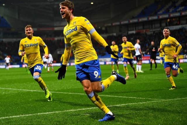 Leeds United striker Patrick Bamford.