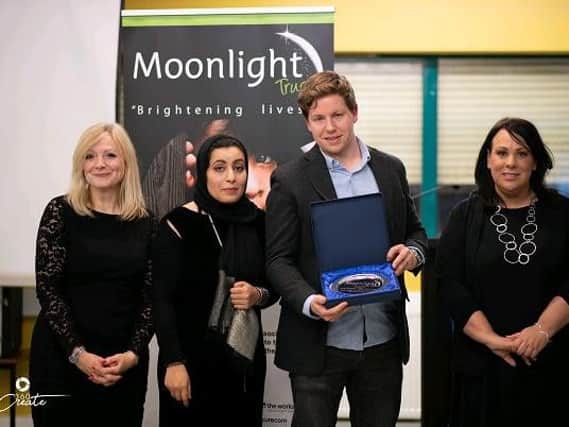 Tracy Brabin: MP of Batley and Spen, Noushin Raja: Moonlight Trust Founder and CEO, Jonathan Sanderson and Paula Sherriff, MP for Dewsbury
