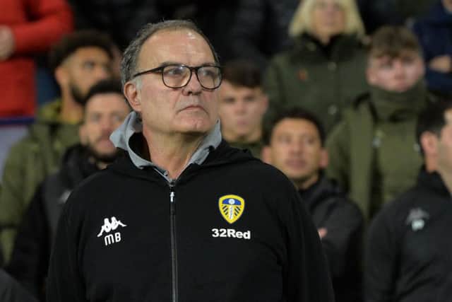 Leeds United head coach Marcelo Bielsa.