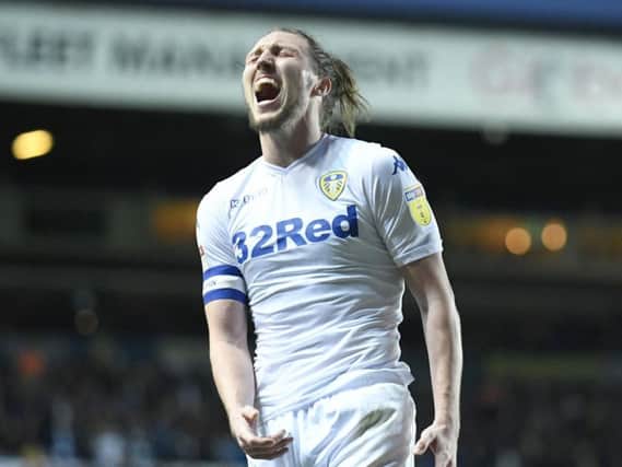Leeds United defender Luke Ayling reacts during Hull City defeat.