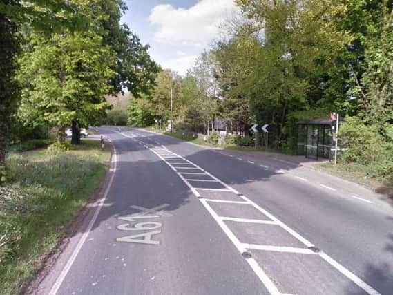 It is believed that the 86-year-old woman was crossing the road from the bus stop