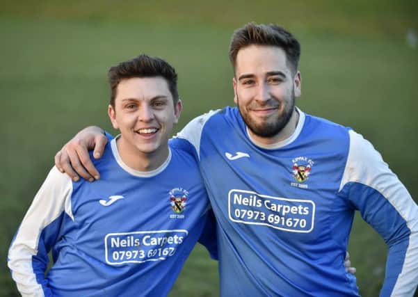 Hosts 
Kippax defeated Otley Town 4-2 with a brace of goals each for Danny Hall and Joe Thorpe. PIC: Steve Riding